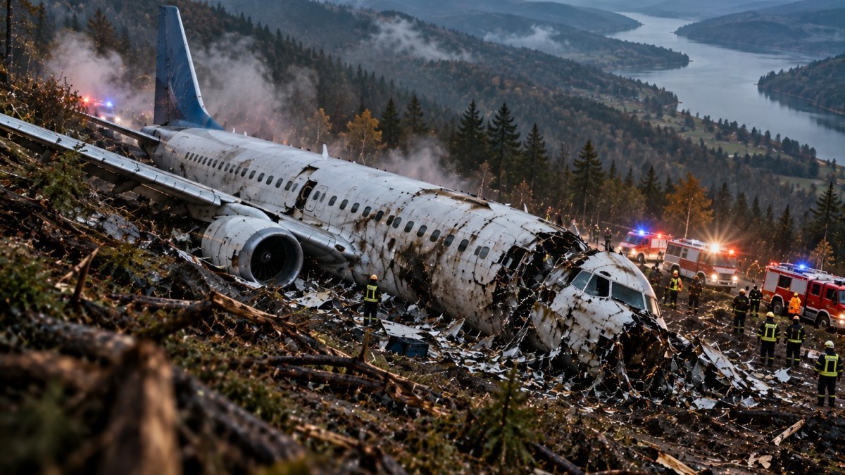 Пассажирский самолет с известной певицей разбился: погибли все