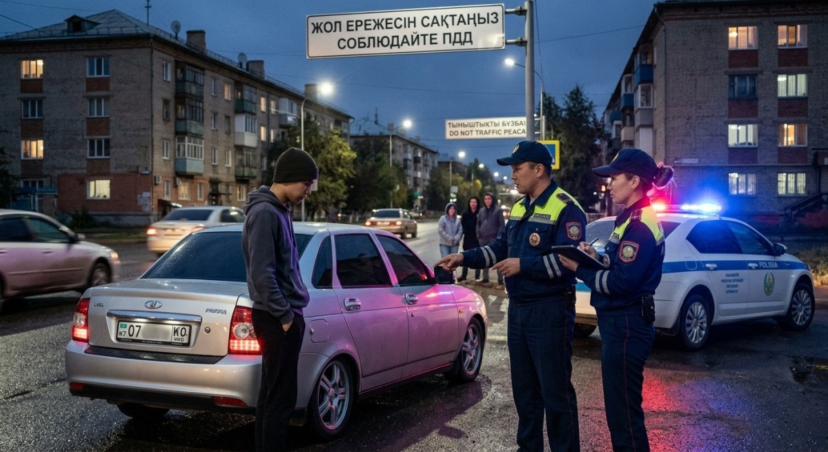 Пятерых любителей дрифта наказали в ЗКО