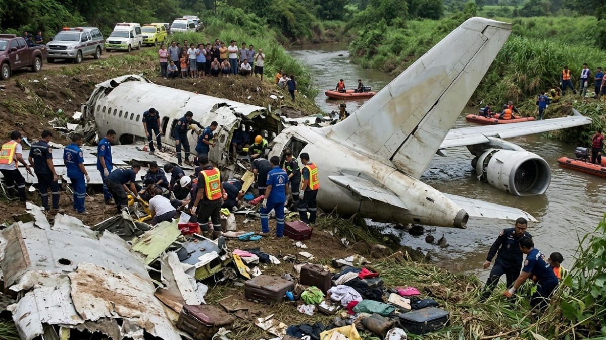 Пассажирский Boeing разбился в Таиланде: погибли 223 человека