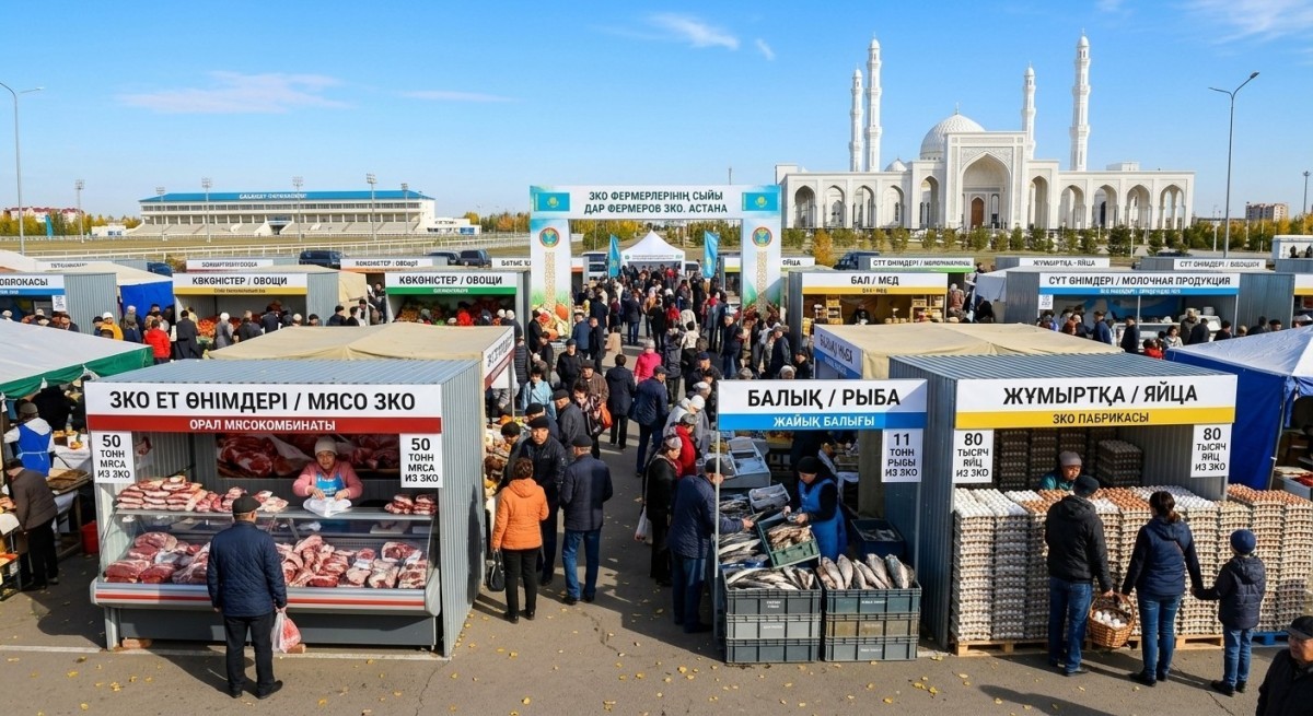 Фермеры из ЗКО привезут в Астану 50 тонн мяса и 80 тысяч яиц