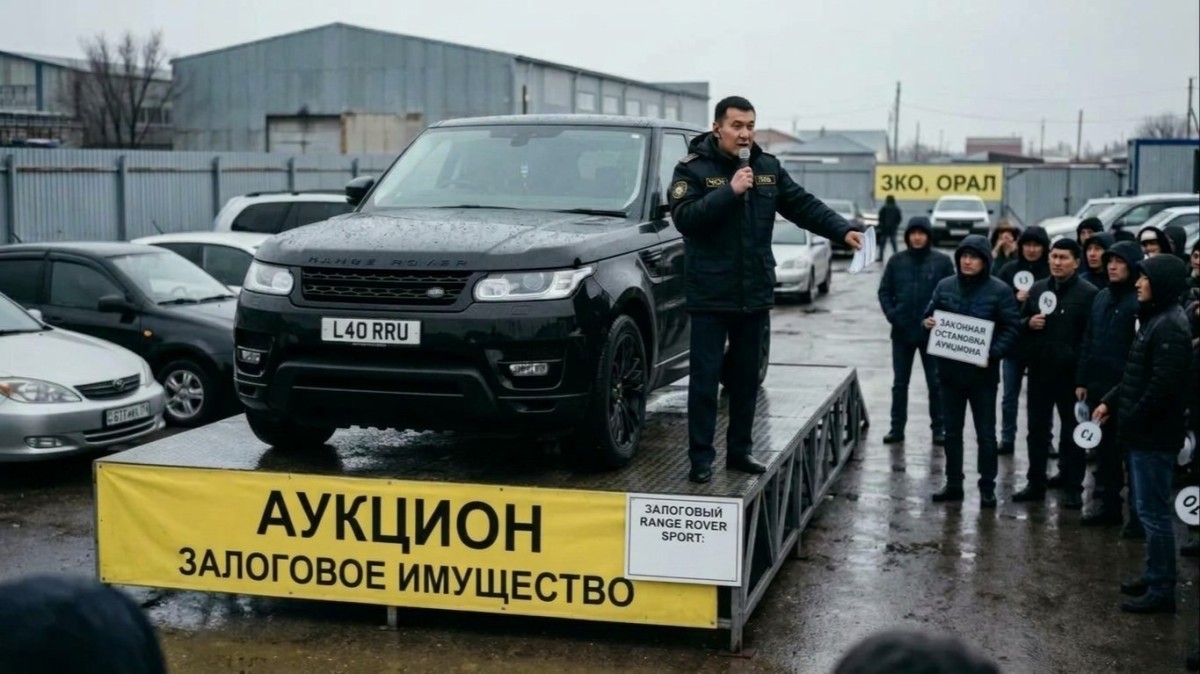 Продажу Range Rover на аукционе признали незаконной в Уральске