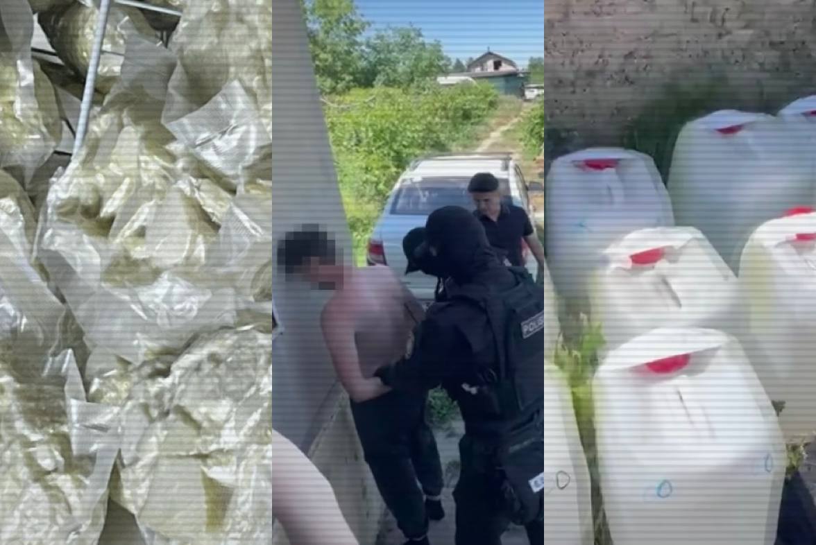 Нарколабораторию, готовившую 125 тысяч доз «синтетики», ликвидировали в Казахстане