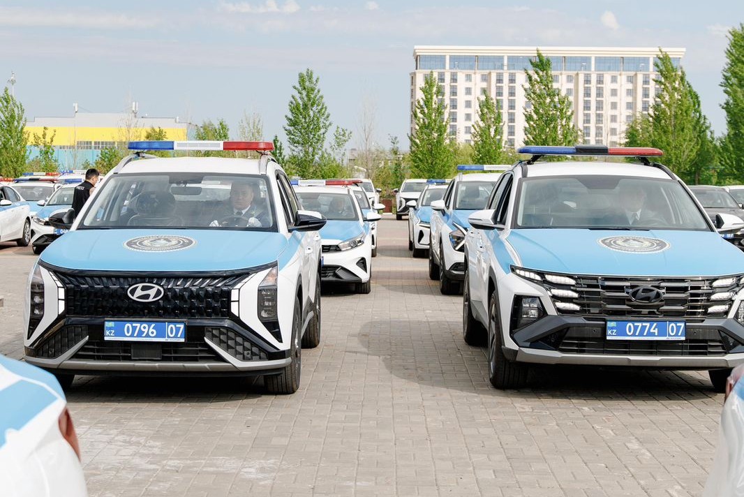 Автопарк полиции ЗКО пополнился 81 служебным авто