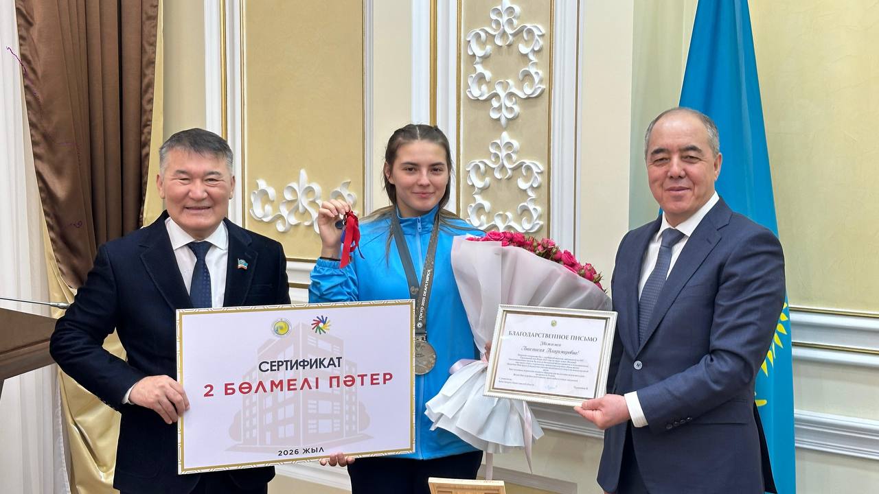 Двухкомнатную квартиру подарили спортсменке из ЗКО