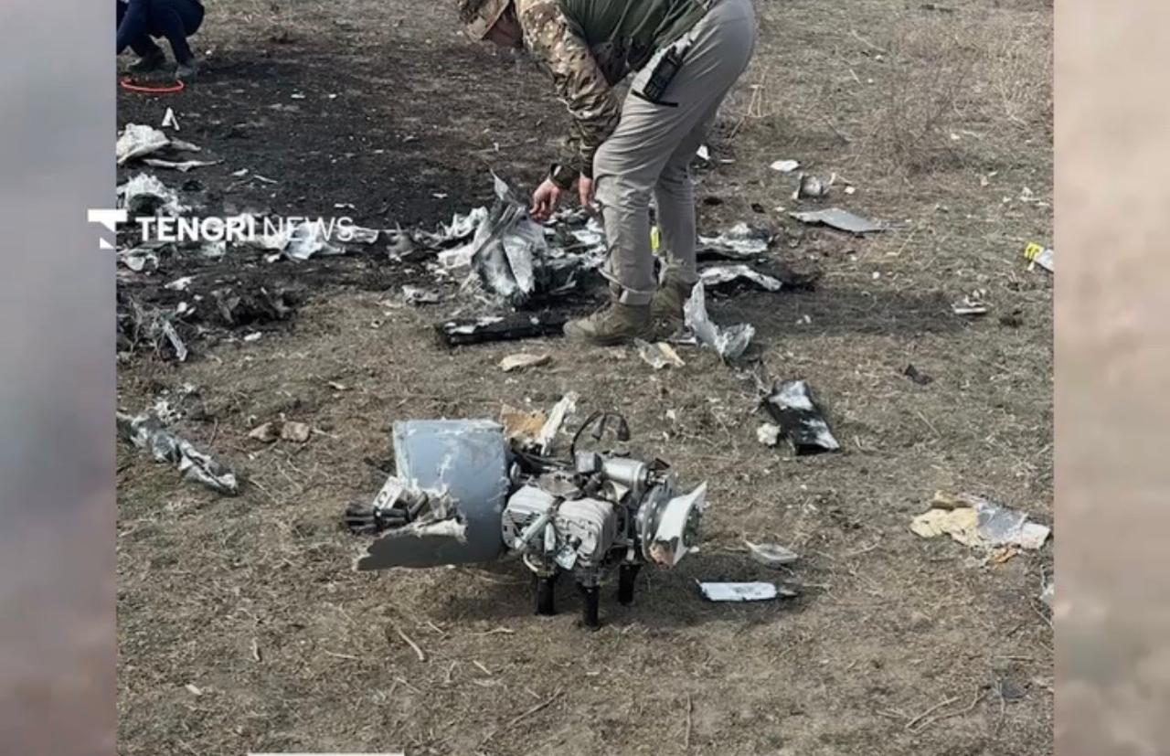 В Атырауской области найдены обломки предположительно БПЛА