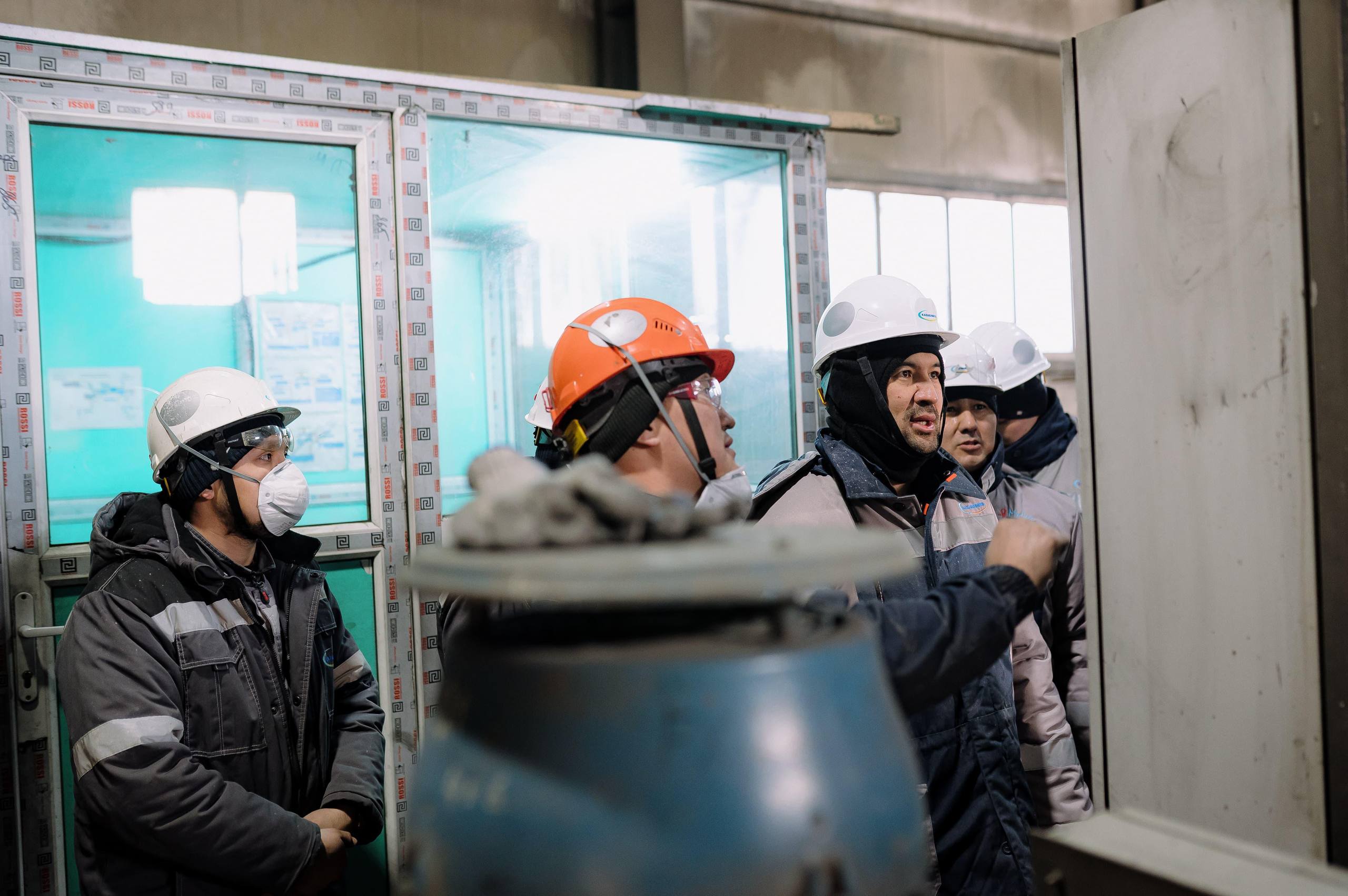 Руслан Өскенәлі совершил рабочую поездку на Карагандинскую производственную площадку