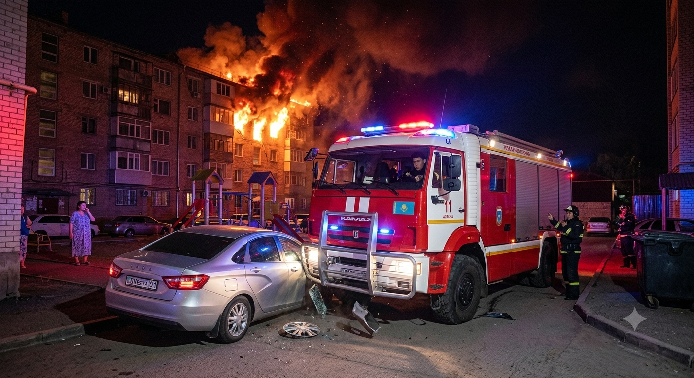 Пожарным не позволят таранить автомобили, мешающие проезду