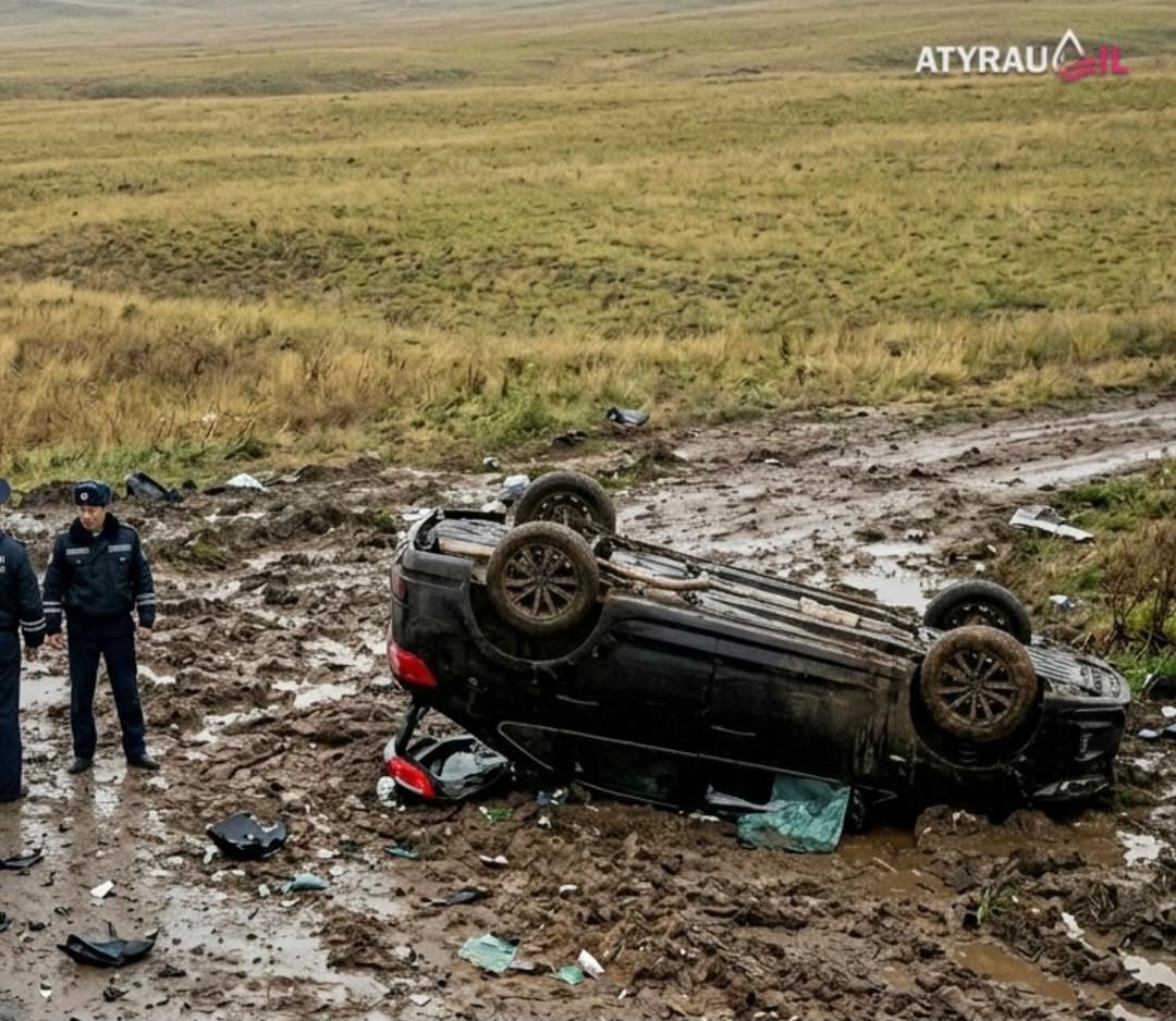 Четыре человека погибли в жутком ДТП в Атырауской области