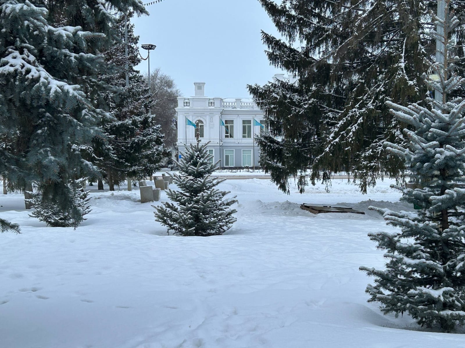 Морозы сохранятся на западе Казахстана 26 января
