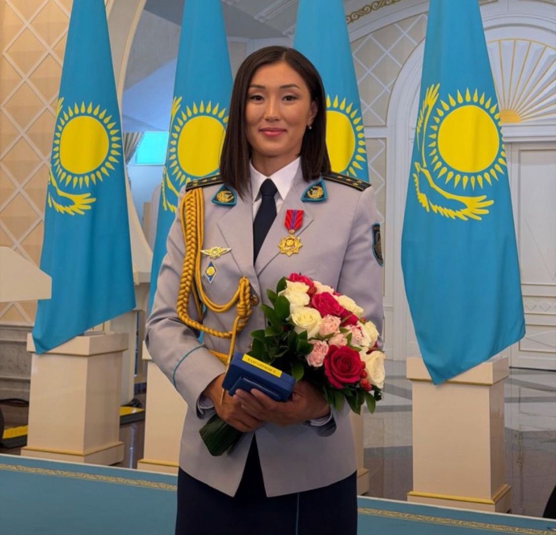 Девушка-полицейская из ЗКО стала одной из лучших на соревновании спецслужб
