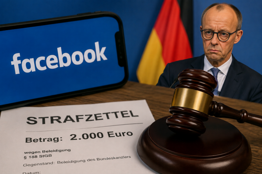 В Германии начали штрафовать за оскорбления канцлера в Facebook