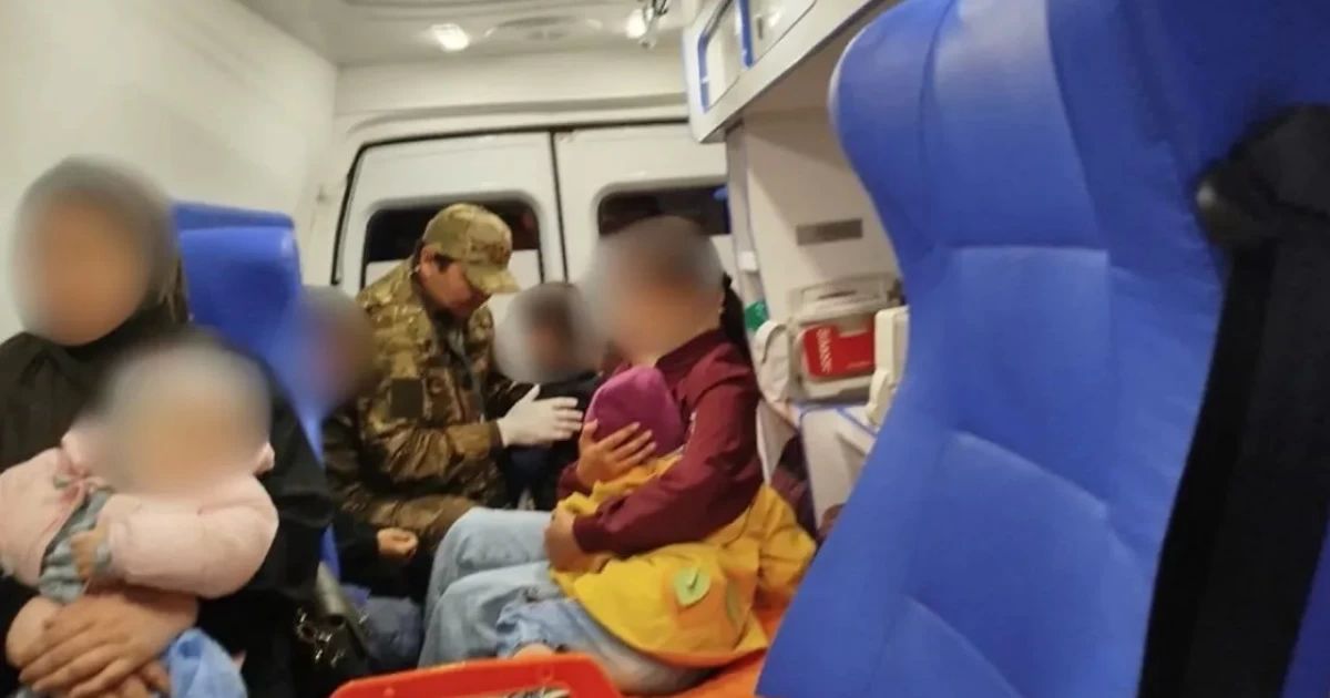 Әйел 5 баласымен Қызылорда-Павлодар тасжолында жол апатына түсті