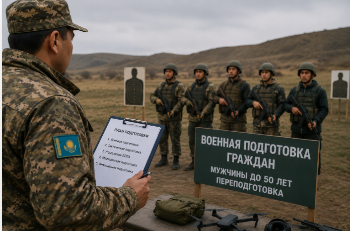 Мужчин до 50 лет предложили отправлять на военную подготовку