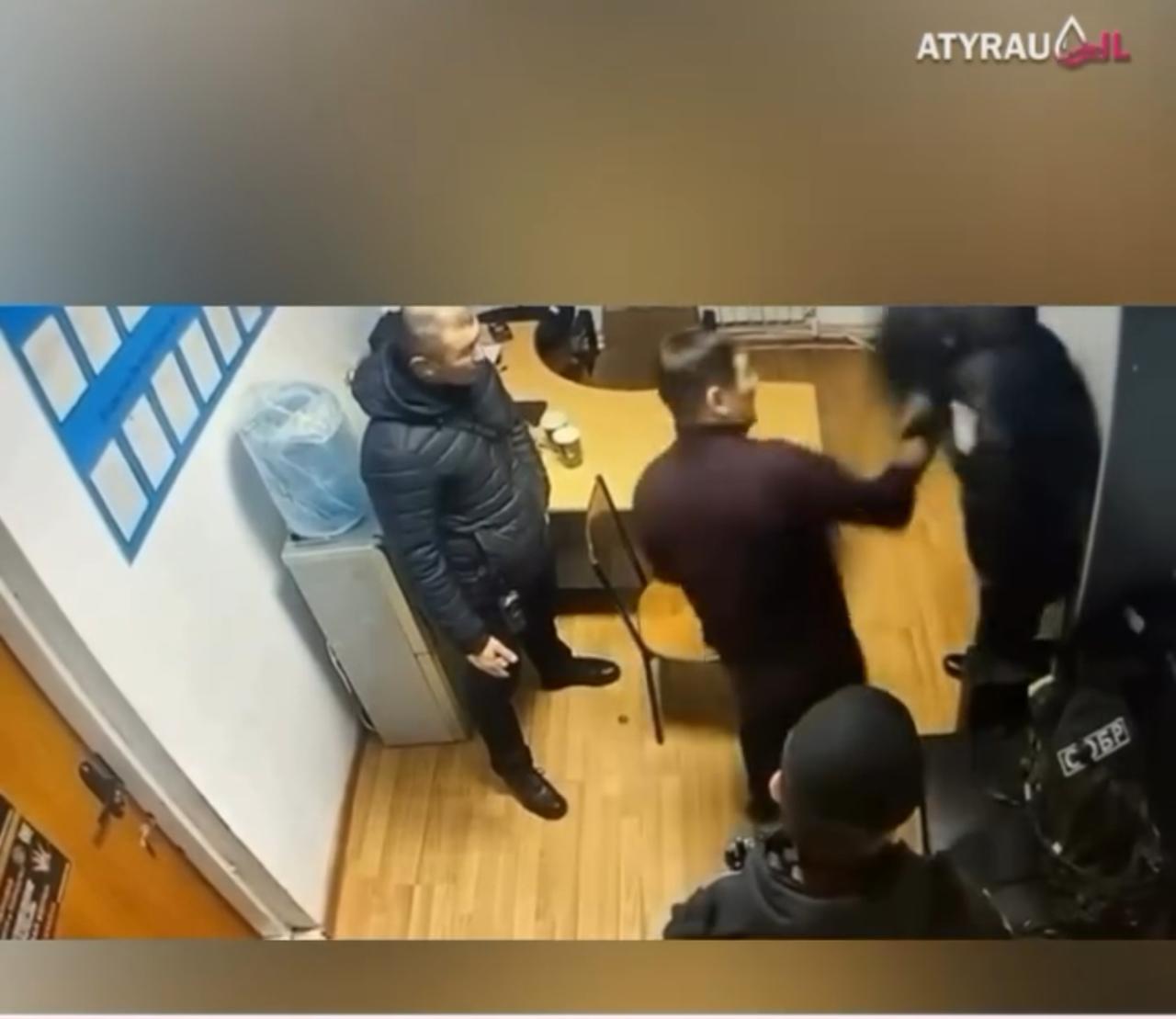 После скандального видео в Атырау началась проверка в подразделении СОБР