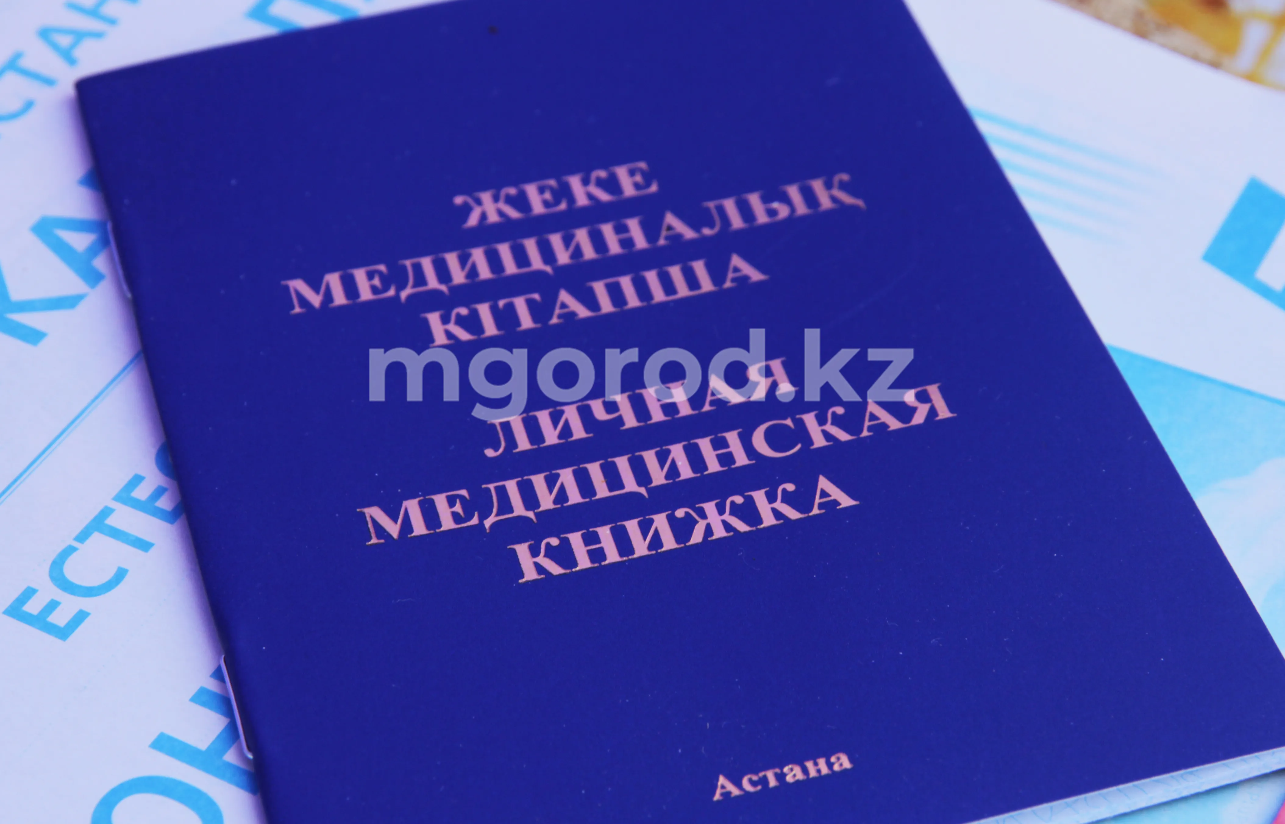 В Казахстане медкнижки переводят в электронный формат