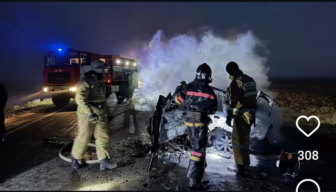 Четыре человека погибли в страшном ДТП на трассе Атырау-Уральск