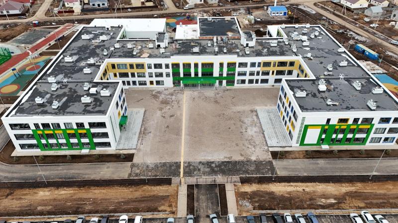 В Уральске завершилось строительство первой «комфортной школы»