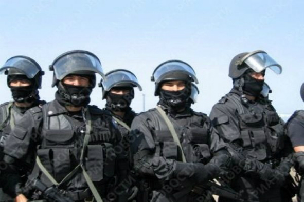 Атырау. Полиция и солдаты заблокировали микрорайон «Болашак»
