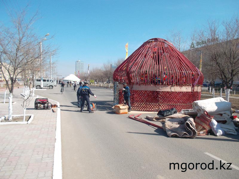 В Атырау на Наурыз возведут более 70 юрт