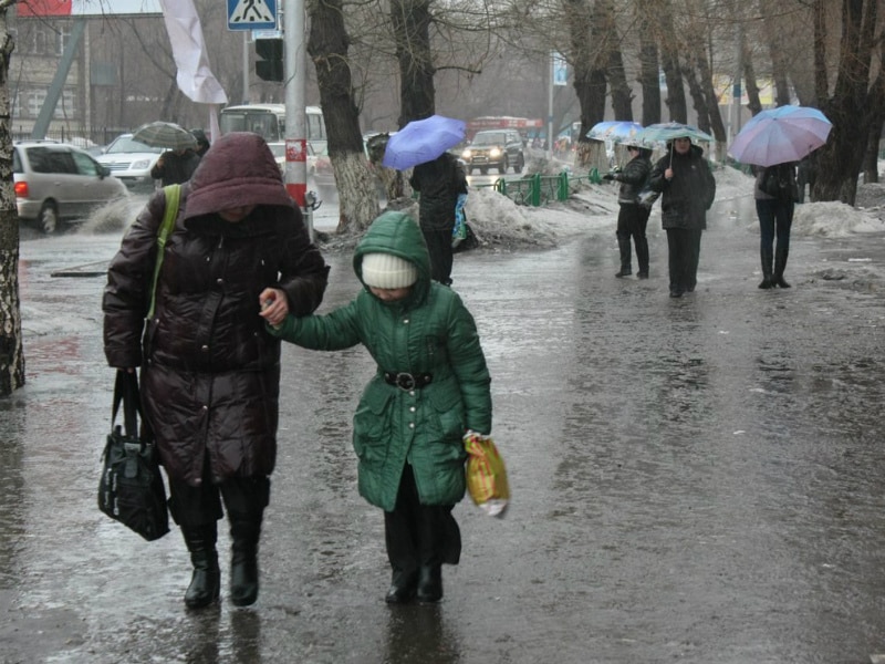 В ЗКО объявлено штормовое предупреждение