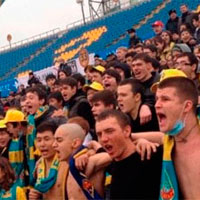 За нецензурную брань на стадионах в Казахстане можно получить до 15 суток ареста