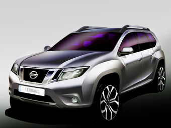 Nissan показал первое изображение нового Terrano