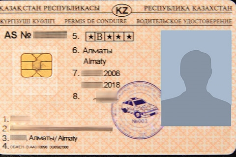 В Костанае мужчину лишили водительских прав на 10 лет