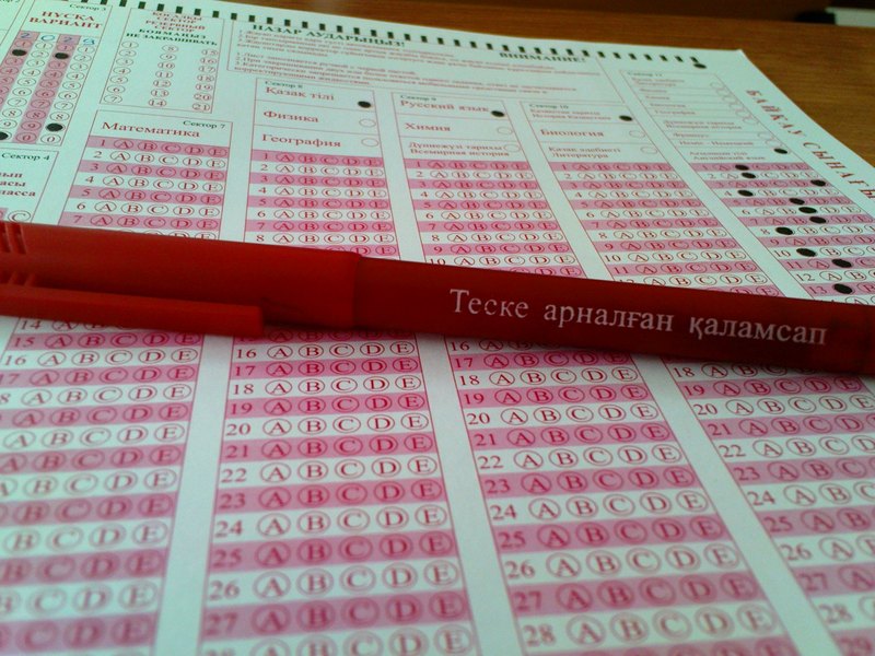 В Уральске проходит первый день ЕНТ