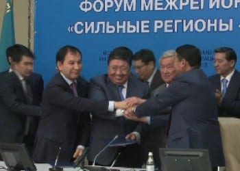 Акимы 4 областей Казахстана договорились о сотрудничестве