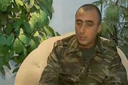 Карабахский солдат в Азербайджане признал себя перебежчиком
