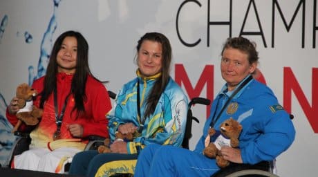 Казахстанская спортсменка-паралимпийка завоевала на чемпионате мира третью медаль