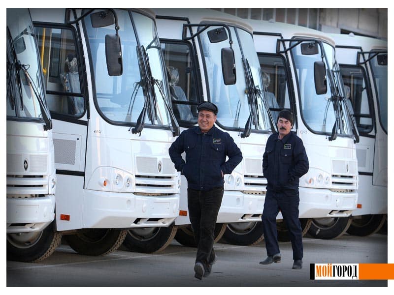 В Актобе для городских маршрутов приобрели 50 автобусов