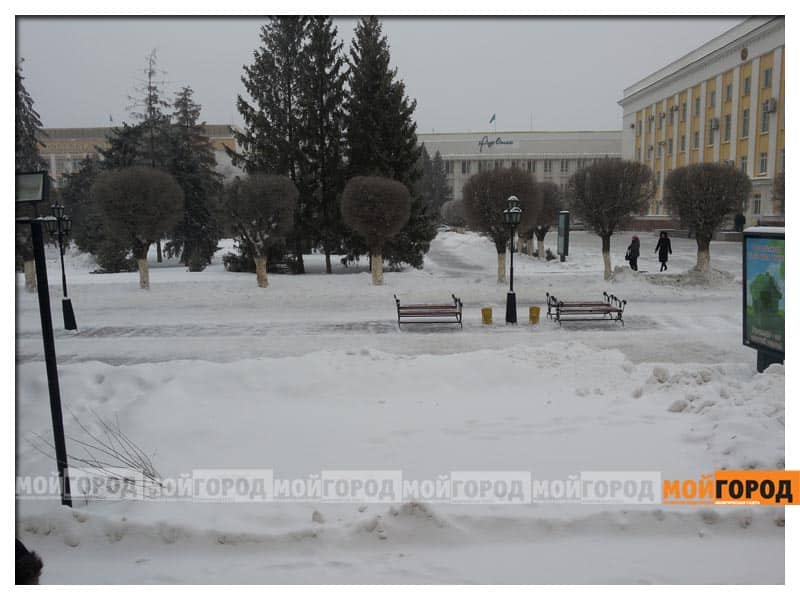 В Уральске установилась теплая погода