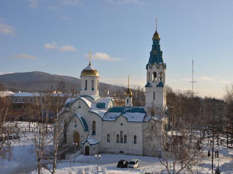 В храме на Сахалине застрелили двух человек