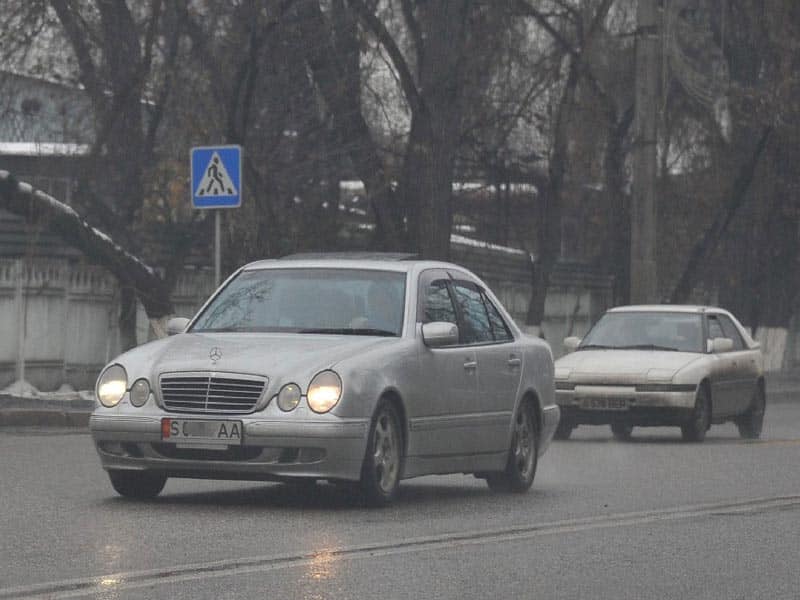 В Алматы возобновилась охота на авто с кыргызскими номерами