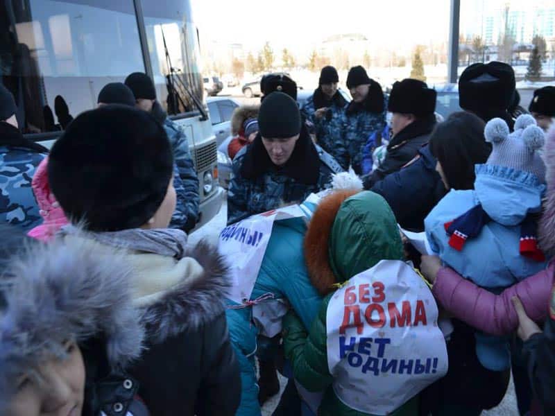 В Астане готовят очередную акцию протеста с детьми (ВИДЕО)