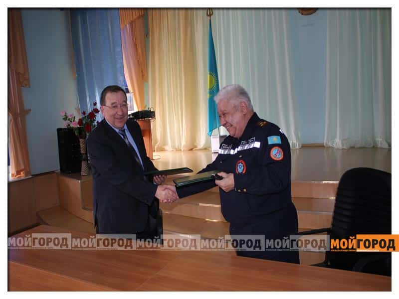 В Уральске палата предпринимателей и ДЧС подписали меморандум о сотрудничестве