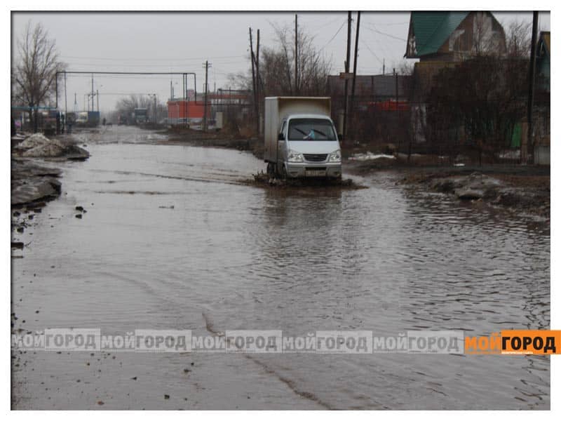 В Уральских улиц откачали около 30 тысяч кубов воды