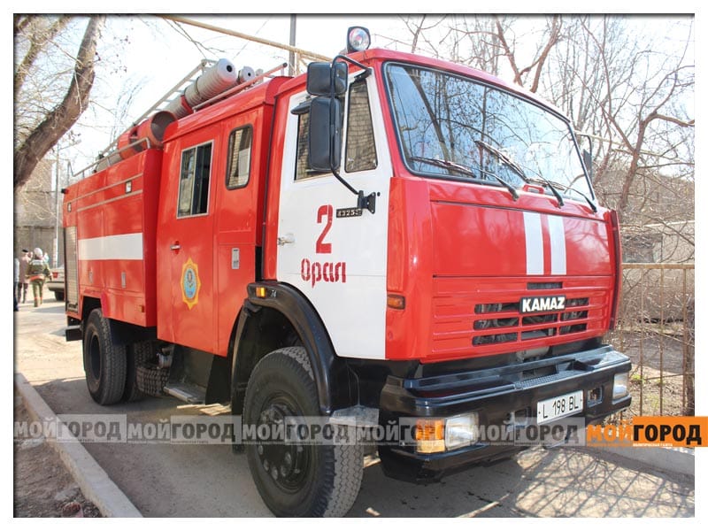В Уральске горела квартира в многоэтажном доме
