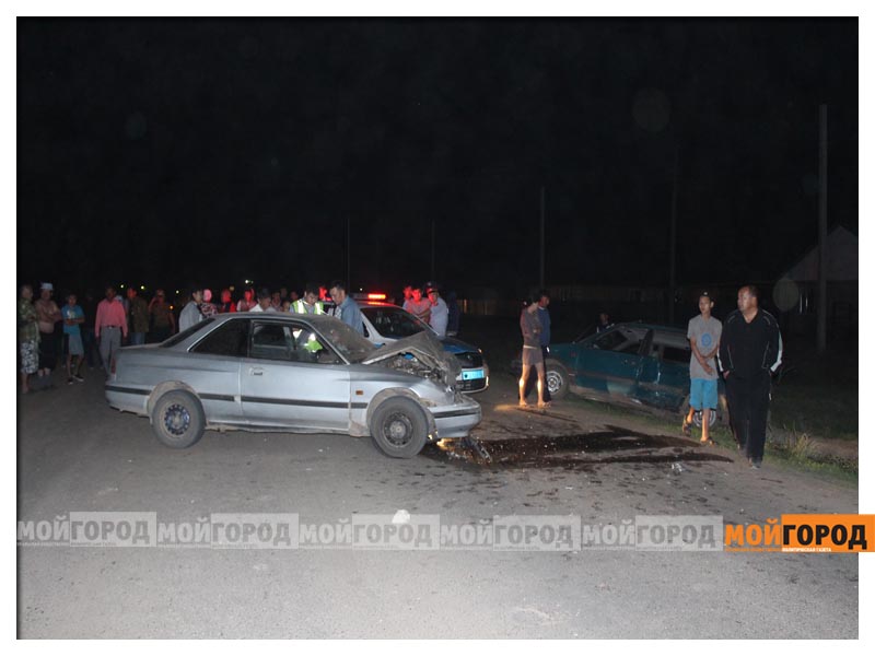 В ДТП в поселке Зачаганск пострадали пять человек