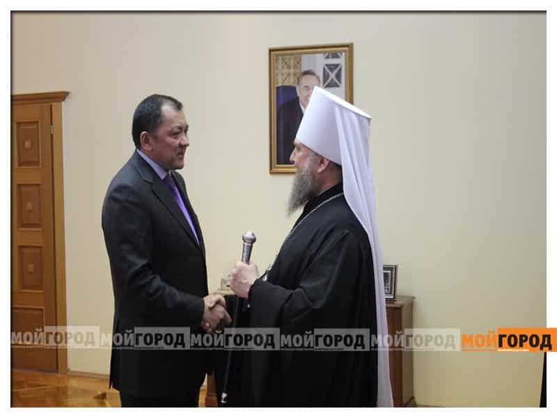 В ЗКО приехал митрополит Астанайский и Казахстанский