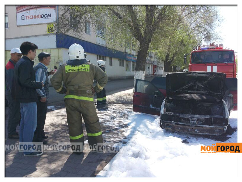 117 пожаров на автотранспорте произошло в ЗКО