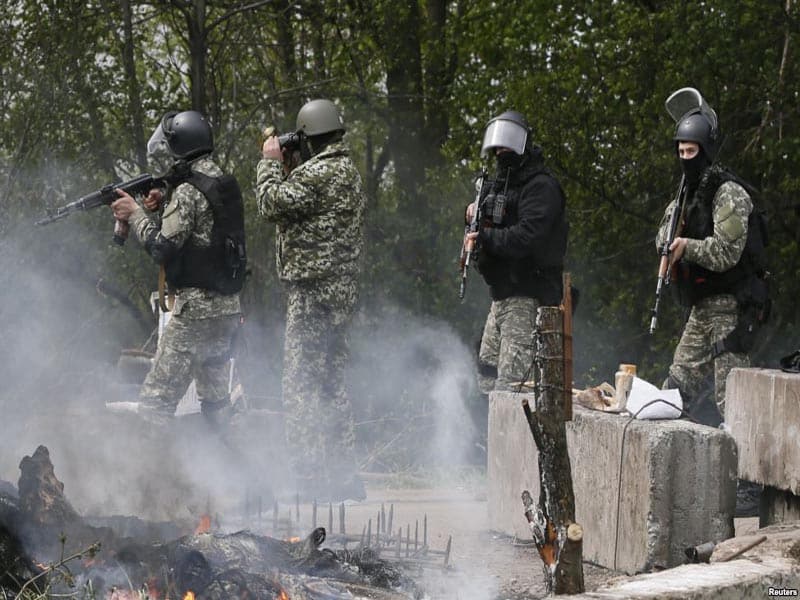 Украинская армия начала спецоперацию в Славянске