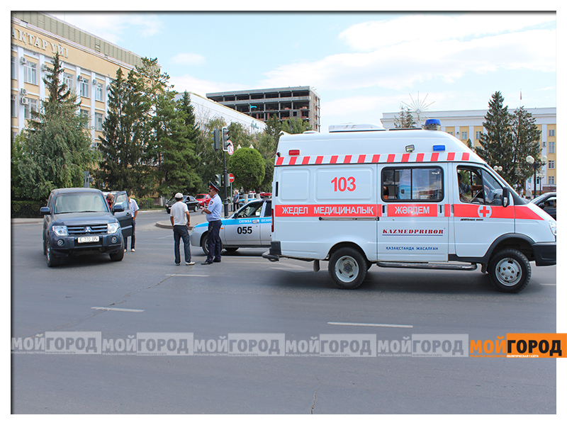 В Уральске на светофоре сбили пешехода