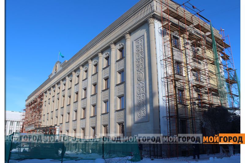 В Уральске произошло возгорание в здании городского акимата