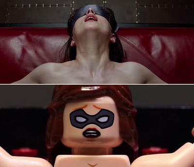 В сети появился трейлер «50 оттенков серого» от LEGO