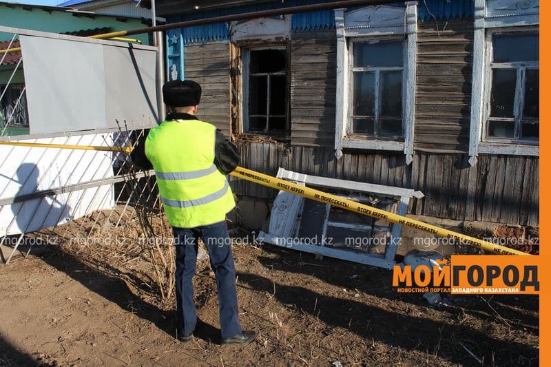 В Уральске в пожаре в частном доме погиб человек