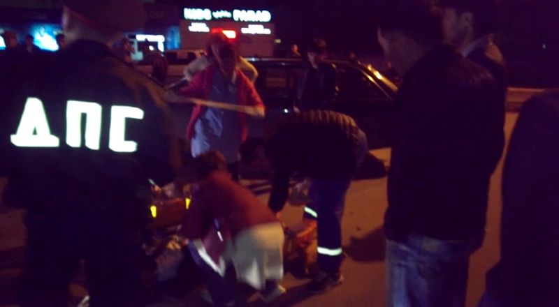 В Уральске водитель сбил пешехода и скрылся с места ДТП