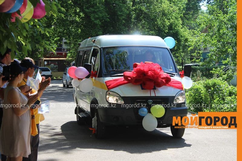 Обществу инвалидов «Арба» подарили автомобиль в Уральске