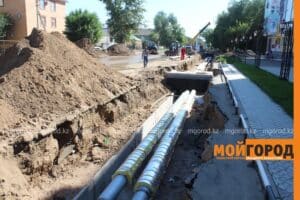 Центральная часть Уральска останется без воды на пару часов